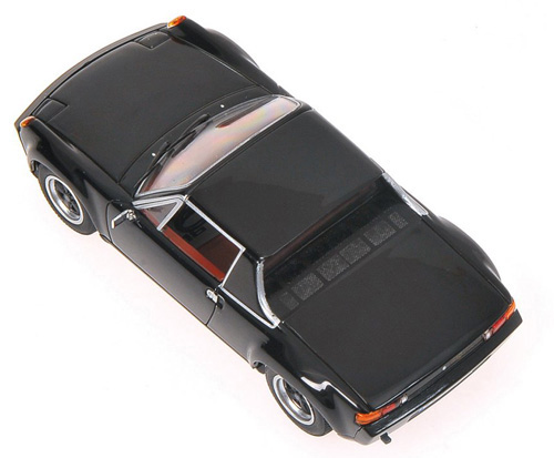 Porsche 916 914/6 1971 black 1:43 VW Porsche 914, Modelltoys